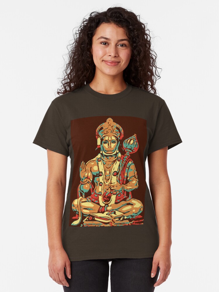 smiling hanuman t shirt