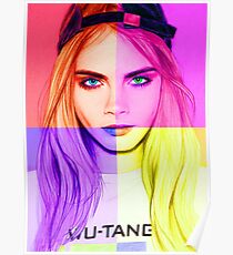 Cara Delevingne POP sherbet Poster