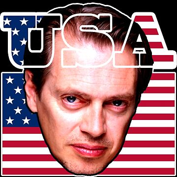 Steve Buscemi USA Flag photo United States Poster