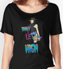 GET HIGH Women's Relaxed Fit T-Shirt