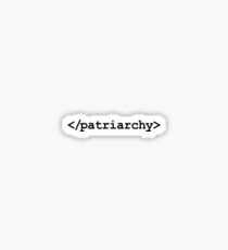 Pegatina Fin del Patriarcado