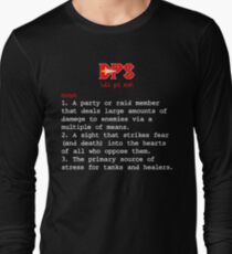 DPS Definition - DPS Meaning - Funny Gaming Shirt Long Sleeve T-Shirt