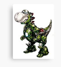 Iron Yoshi Canvas Print