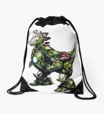 Iron Yoshi Drawstring Bag