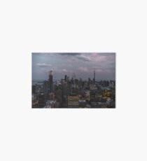 Toronto Skyline Art Board Print