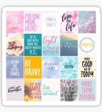 Motivational Planner Stickers Sticker