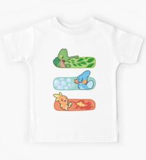 Pokemon / Hoenn Starters - Omega Ruby Kids Tee