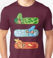 Pokemon / Hoenn Starters - Omega Ruby Unisex T-Shirt