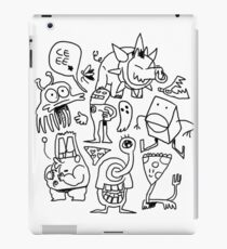 doodle dumb iPad Case/Skin