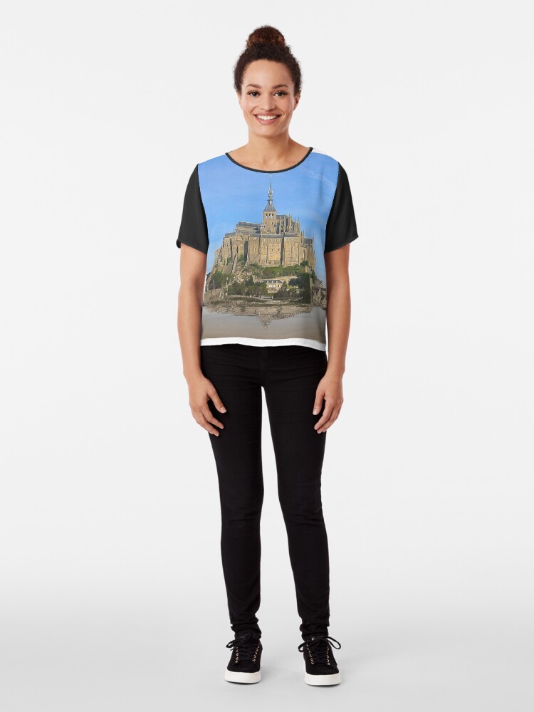 Alternate view of Castle in the air Chiffon Top