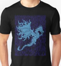 Fire Dragon 3.1 Blue Unisex T-Shirt