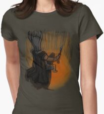 Sauron's Marshmallow Break Women's Fitted T-Shirt