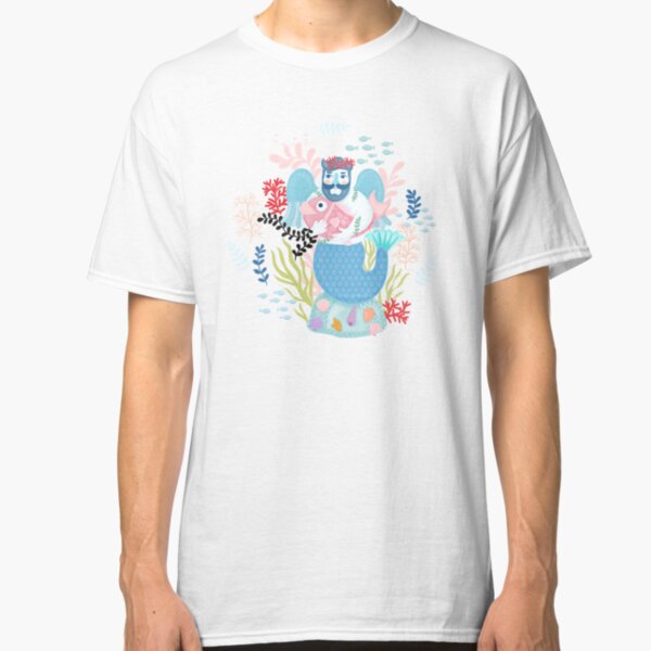 Love Merman Illustration Classic T-Shirt