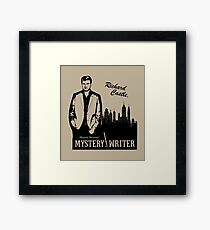 Richard Castle, Mystery Writer Framed Print