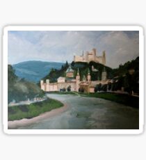 Salzburg Fortress Sticker