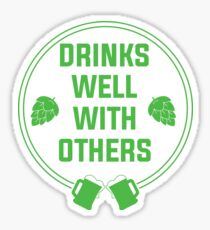 Social Drinker Sticker