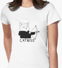 Catniss of District 12 Women's Fitted T-Shirt