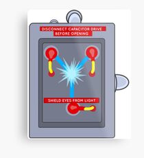 Flux Capacitor Metal Print
