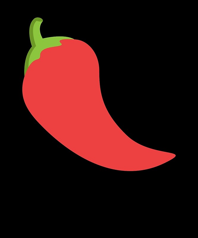"Emoji Chilli Pepper" by roarr Redbubble