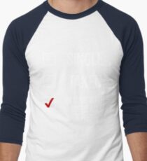 Single, Taken, In love with Jughead Jones-- White Men's Baseball ¾ T-Shirt