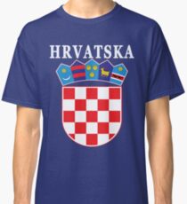 Croatia Hrvatska Deluxe National Jersey Classic T-Shirt