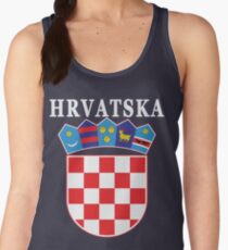 Croatia Hrvatska Deluxe National Jersey Women's Tank Top