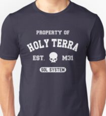 Eigentum von Terra (weiß) Slim Fit T-Shirt