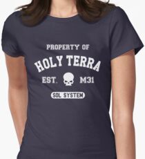 Property of Terra (white) Women's Fitted T-Shirt