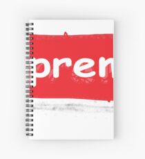 Supreme Spiral Notebook