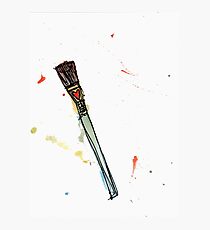 love brush Photographic Print