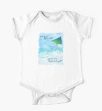 Lass uns einen Drachen fliegen! Inspiriert von Mary Poppins Baby Body Kurzarm