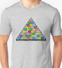 The Swanson Pyramid of Greatness Unisex T-Shirt