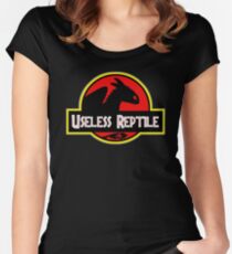 Toothless - Useless Reptile Women's Fitted Scoop T-Shirt