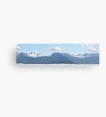 Sky Glaciers Metal Print