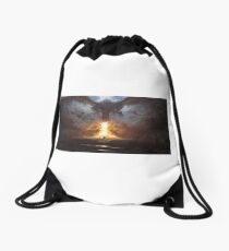 Into The Fire Drawstring Bag