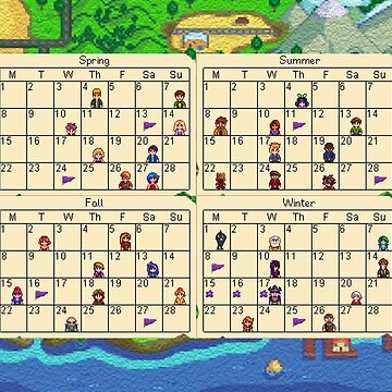 Stardew Valley - Calendar