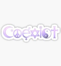 Coexist Sticker