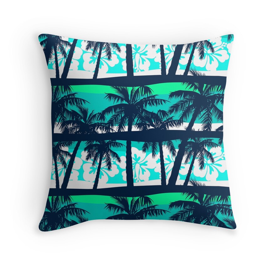 Hawaiian: Throw Pillows | Redbubble