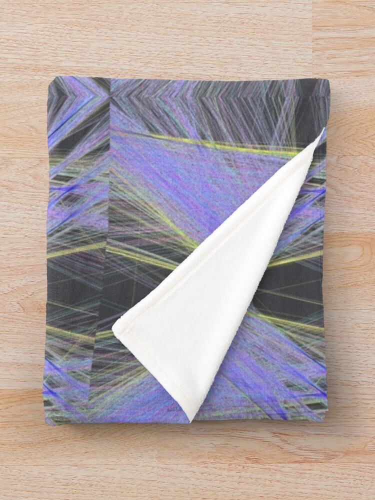 Alternate view of Violet Butterfly Throw Blanket