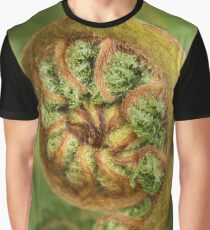 Tree fern frond curled Graphic T-Shirt