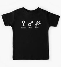 Female Male Nerd Kids Tee