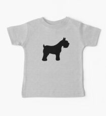 Camiseta para bebé Schnauzer