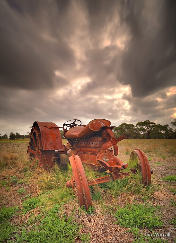Briars Tractor - Mt Martha by Jim Worrall