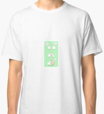 Cute Cheering Ducks Classic T-Shirt