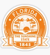 Florida America USA Travel Stamp Sticker