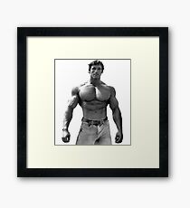 Arnold Pose Framed Print