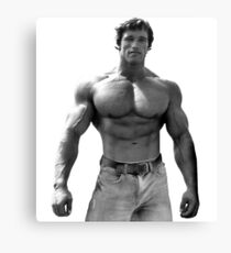 Arnold Pose Canvas Print