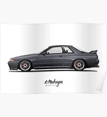 Skyline R32 GT-R Poster