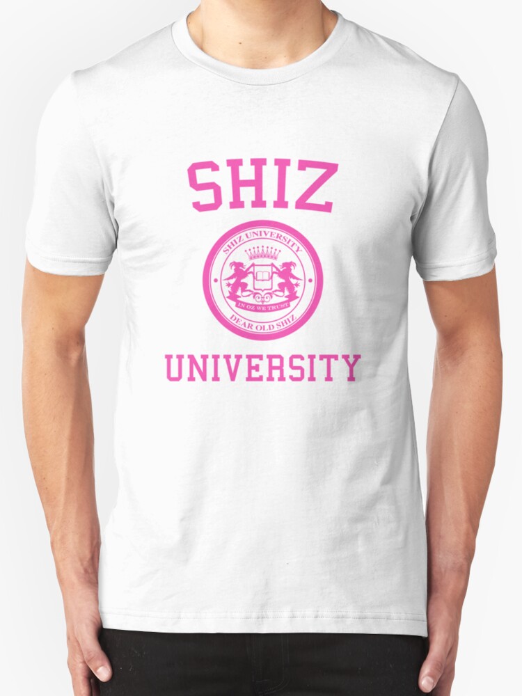 shiz university shirt