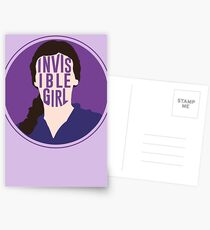 Invisible Girl Postcards